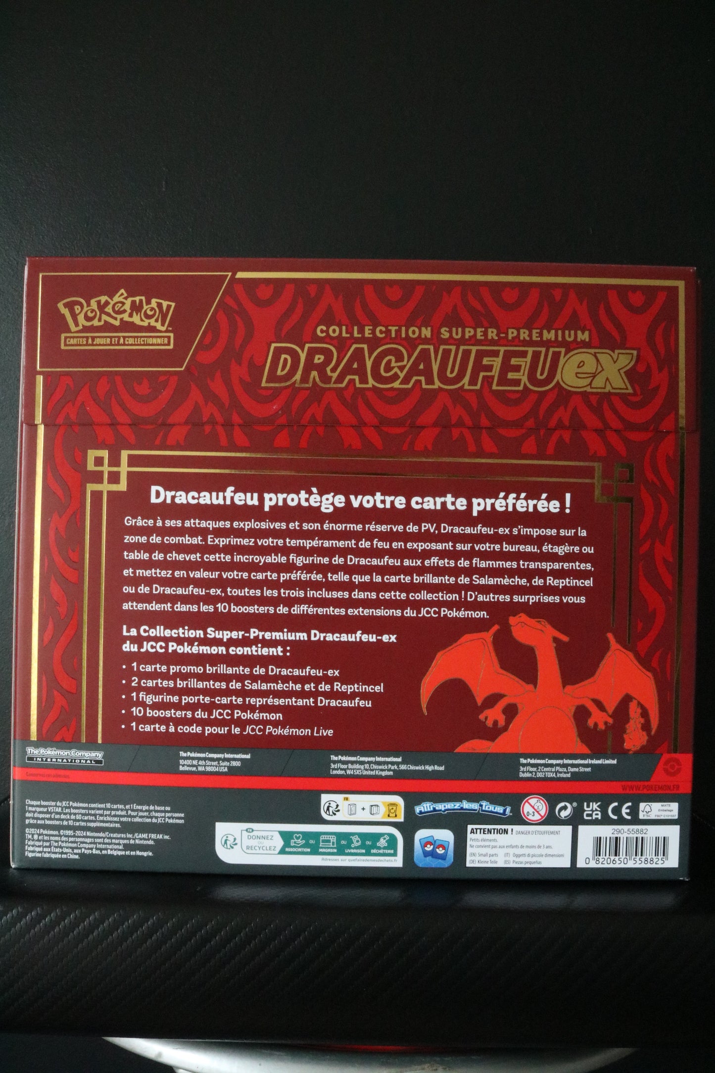 Coffret Dracaufeu Super Premium