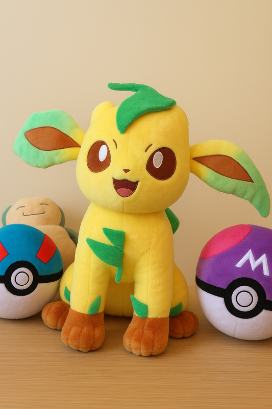 Peluche Pokémon Officielle – Phyllali 25 cm