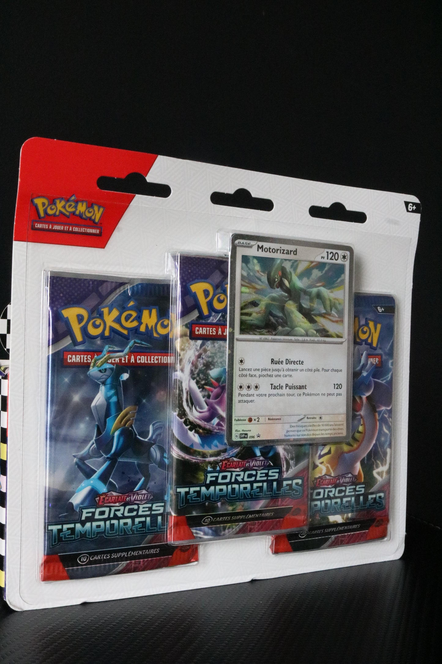 Tripack Forces Temporelles ! (Illustration Motorizard)