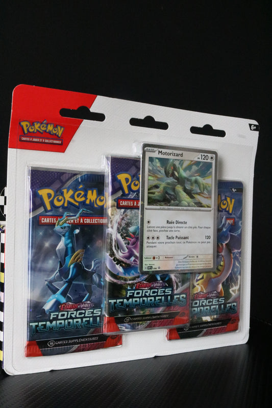 Tripack Forces Temporelles ! (Illustration Motorizard)